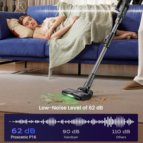 Proscenic P16 Cordless Vacuum Cleaner 550W/50KPa Proscenic P16 Cordless Vacuum Cleaner 550W/50KPa